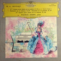Deutsche Grammophon Prestige : Kempff - Mozart Sonata No. 8 & 11, Fantasias